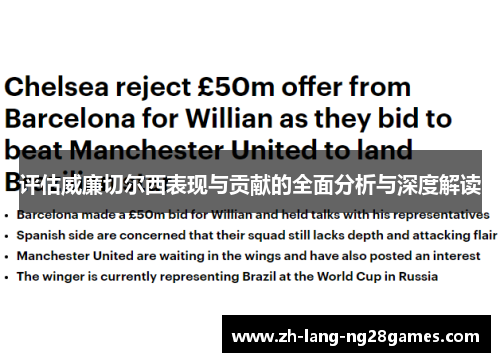 评估威廉切尔西表现与贡献的全面分析与深度解读 评估威廉切尔西表现与贡献的全面分析与深度解读